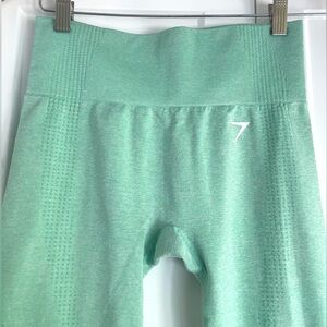 S (M) Gymshark Legging Vital Seamless Mint Seafoam Green Women’s Size S-M